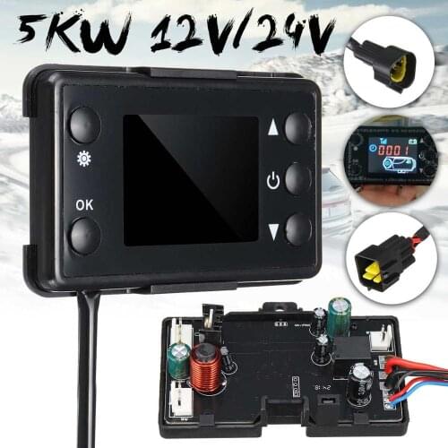 LCD Car Switch Heater Controller Board for Car Track Auto Heater Parts Motherboard for Diesel Air Heater 12 24V 5KW Controller