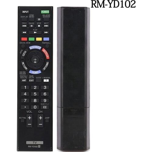 Remote Control RM-YD102 RMYD102 For SONY 3D Bravia XBR, KDL Models TVs