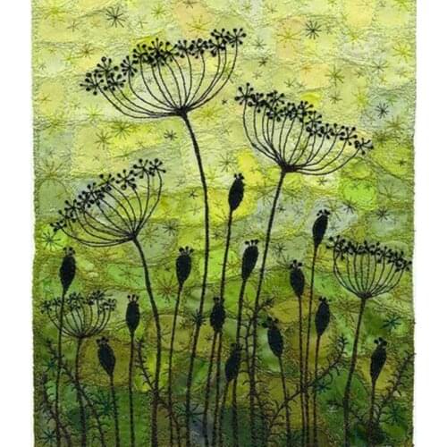 Plant Full Square Diamond Painting Kits Dandelion Flowers Mosaic Embroidery Picture Crystal Stones Stickers Decal Wall Art Gift