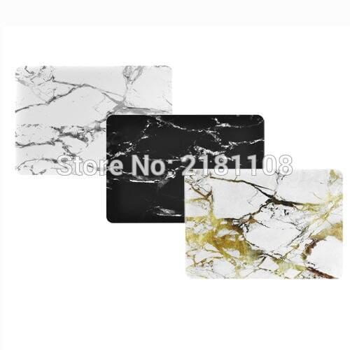 Laptop Marble Print Rubber Flexible Case Hard Cover for New Macbook Pro 13 15 w/without Touch Bar Release 2016 A1706/A1708/A1707