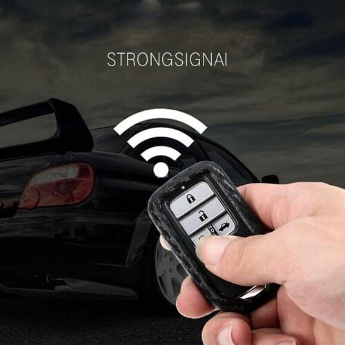 Protection Car Key Case Silicone TPU Compound 1pc Black W/ Keychain Ring