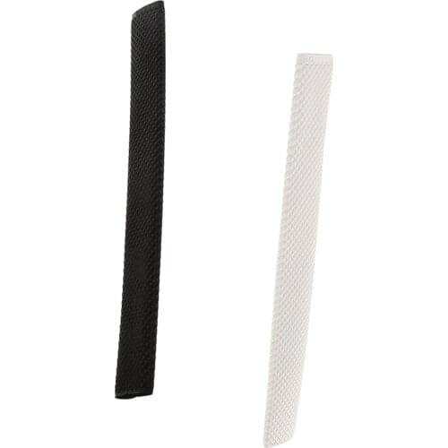 2 Pieces American Pool Cue Handle Grip Rubber Non-Slip Textured Heat Shrink Tubing Sleeve Billiard Accessories