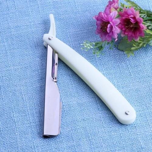 Household Shaver Razor Eyebrow Knife Folding Manual Shaver Holder Home Salon Tool