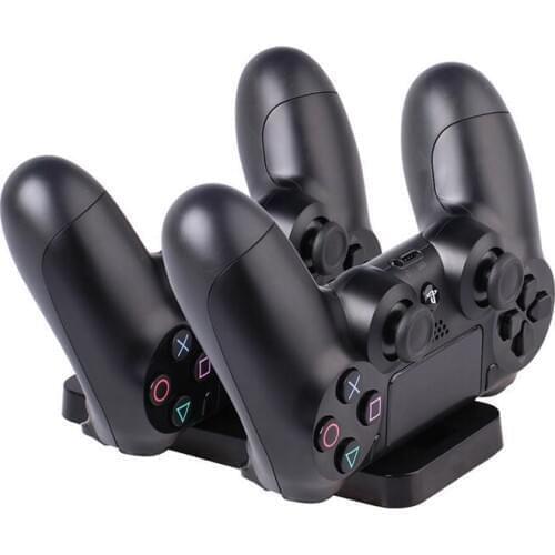 For PS4 Wireless Controller Dual Charging Dock Stand Station