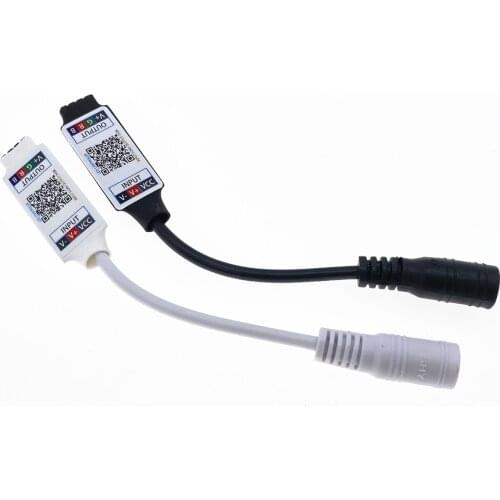 Mini WIFI RGB Bluetooth Controller DC 5V 12V 24V Mini Music Bluetooth Controller Light Strip Controller For RGB RGBW LED Strip