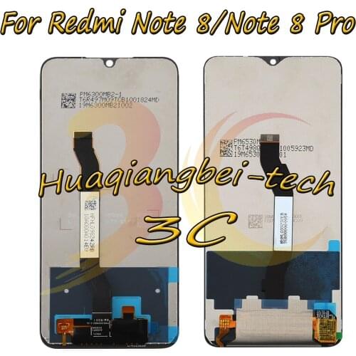New 6.3'' For Xiaomi Redmi Note 8 Full LCD DIsplay + Touch Screen Digitizer Assembly 6.5'' For Xiaomi Redmi Note 8 Pro