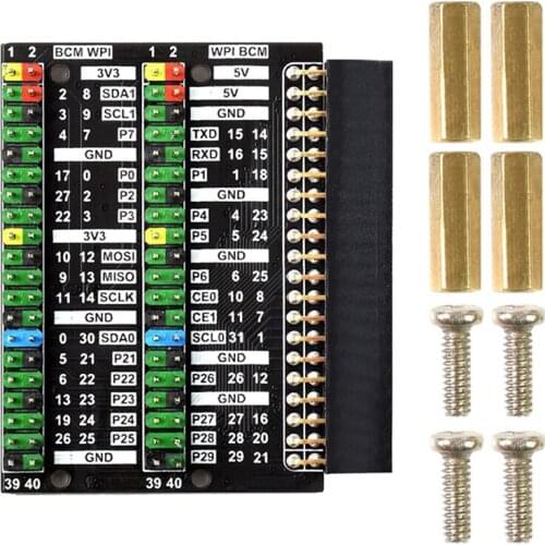 For Raspberry Pi 400 GPIO Header 2X40 Pin Expansion Board for Raspberry Pi 400