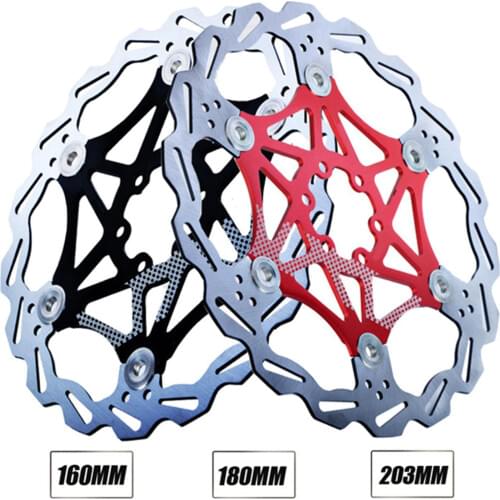 Mountain Bike 160/180/203mm Floating Brake Disc Cycling Accessory MTB Parts Bicycle Accessories Replacement Parts