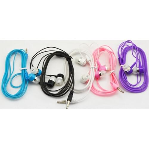 Qijiagu 3.5mm Wired Earphones bass in-ear stereo headset for PC computer Smartphone