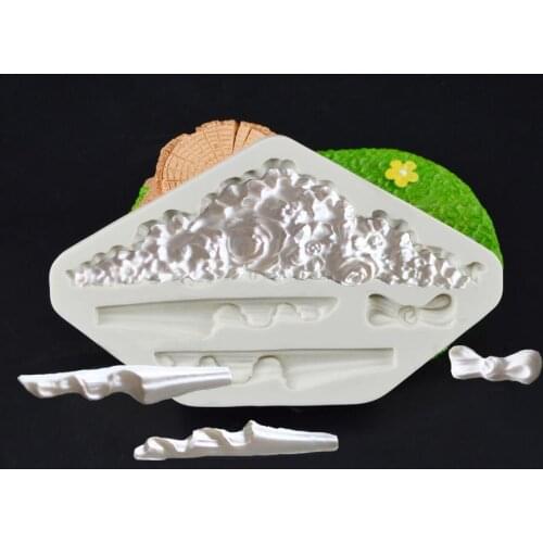 Luyou DIY Silicone 3D Rose Flower Fondant Mold Cake Decorating Tools Soap Chocolate Craft Moulds Baking Tools For Cakes FM1153