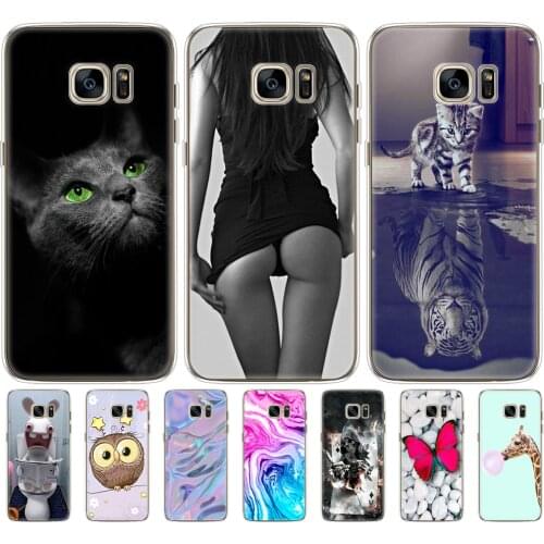 Silicone phone Case For Samsung Galaxy S7 Cases Cover For Samsung S7 edge G930F G930FD G930W8 Phone shell cases pop