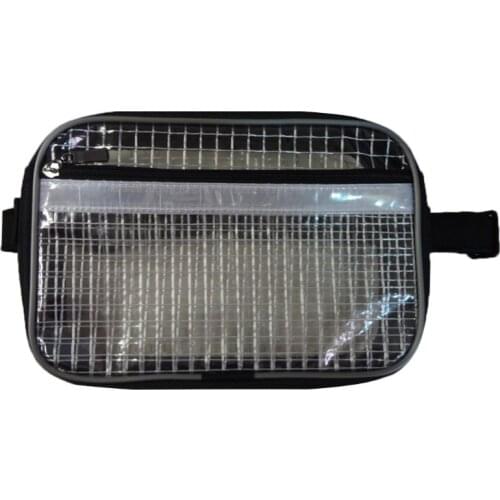 THINKTHENDO Good Quality New Anti-Static Clean-room Clear Full Cover PVC Tool Bag For Engineer Waist Bag Fanny Pack