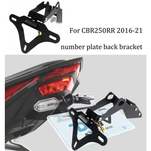 MTKRACING number plate back bracket, For HONDA CBR250RR CBR250RR, for fender, back plate 2016-2021