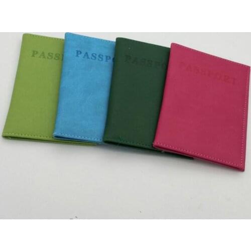 Passport Protective Cover, Wallet, Simple Male And Female Documents, Ticket Storage Bag, Printing Drivers License Card Bag