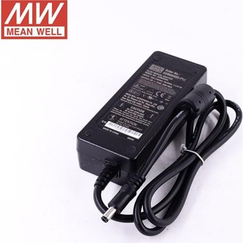 Meanwell GSM60A07-P1J 45W 6A 7.5V Medical Adapter Level V 110V/220V AC to 7.5V DC MEAN WELL Adaptor Power Supply 3 pole