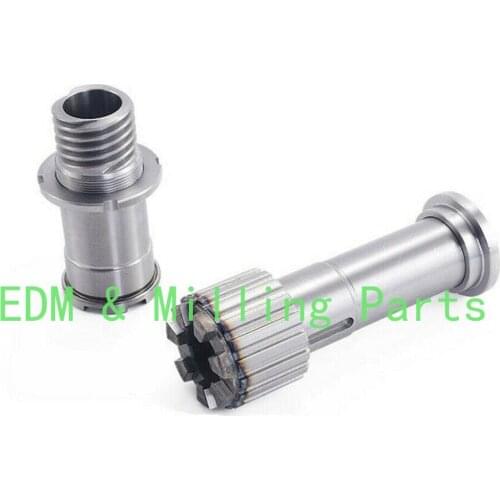 CNC Mill Milling Machine Part Spindle Clutch Gear Hub Step Pulley Combine For Bridgeport Mill Part
