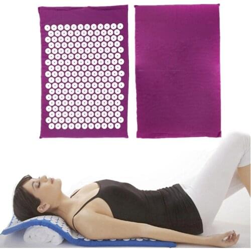 Massager Acupressure Mat Relieve Stress Body Back Pain Acupuncture Mat Massage Cushion Spike Massage and Relaxation