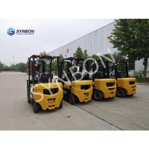2020 1.5T diesel electric gas hydraulic forklift truck CE certification storage equipment Lifting transport machinery SYF15
