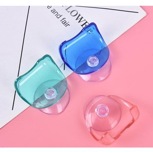 Washroom Bathroom Universal Shaver Toothbrush Holder Wall Sucker Suction Cup Razor Holder Hook Hanger Hanging Rack Storage Shelf