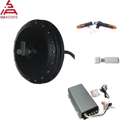 SIAECOSYS QS 273 4KW V3 E-BIKE SPOKE HUB MOTOR WITH SVMC72200 CONTROLLER