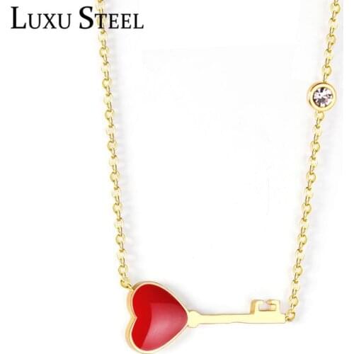 Панк-ожерелья LUXUSTEEL China At AliExpress