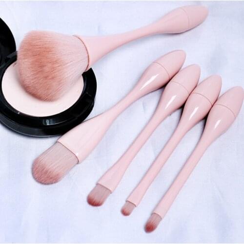 Small Waist Makeup Brush Loose Powder Brush Beauty Tool Nail Dust Brush Cosmetic Eye Shadow Foundation Blush Brushes Makeup Tool