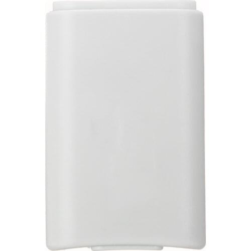 MAYITR 1pc White AA Battery Back Cover Holder High Quality ABS Plastic Batteries Shell Case For XBOX 360 Wireless Controller New