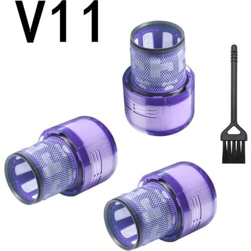 3Pcs/Lot Washable Hepa Air Filter For DysonV11 V11 Sv14 Cyclone Animal Absolute Cordless Vacuum Cleaner Parts Accessories