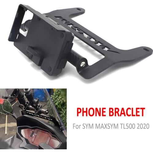 NEW 2020 Motorcycle For SYM MAXSYM TL 500 TL500 Front Phone Stand Holder Smartphone Phone GPS Navigaton Plate Bracket Wireless