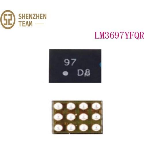 SZteam 2-10pcs For OPPO A57 R9SK R9plus vivo X5SL Y83 xiaomi Lm3697 LM3697YFQR mark D8 12pin backlight light control IC