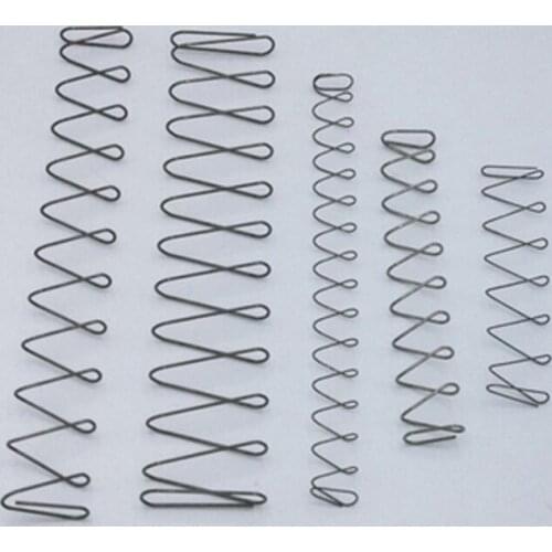 1Pcs 1mm Wire diameter Steel rectangle Trapezoid Square springs Flat type compression spring 31mm-35mm width