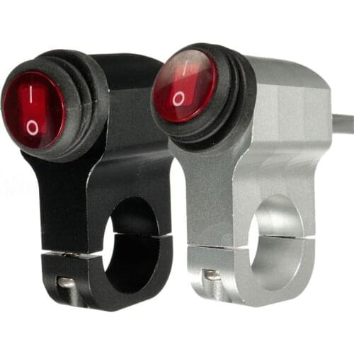 12V 16A Motorcycle Handlebar Headlight Fog Spot Waterproof Light On Off Switch