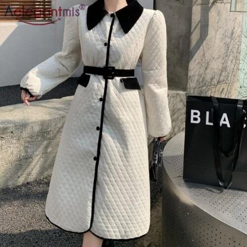 Женские зимние парки Aelegantmis China At AliExpress