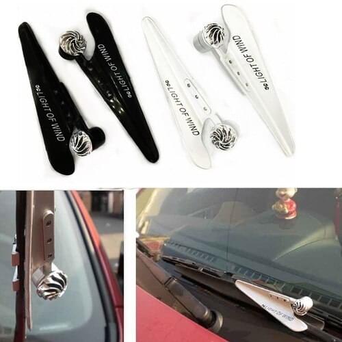 Automobile wind lamp has bone wiper wiper pressurizer wind lamp LED decorative wind lamp wiper support