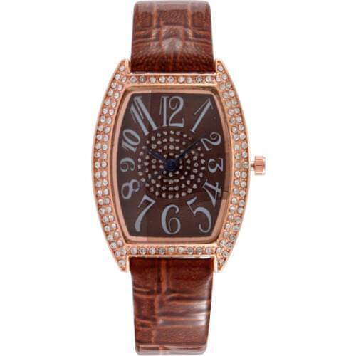 Womens Watches Luxury Quartz Wristwatch Alloy Dial Casual Bracelet Watch High Quality Women Leather Girl Watches