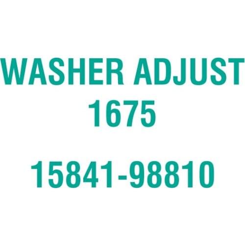 For Kubota 15841-98810 WASHER ADJUST 1675