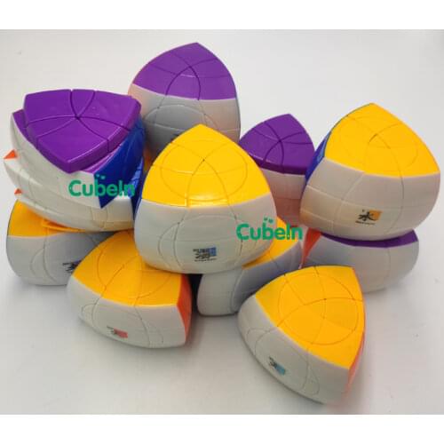 MF8 Crazy 3x3 Plus 2 circles cube Jupiter Venus Mercury Black/Stickerless Cube Puzzle The Eight planets