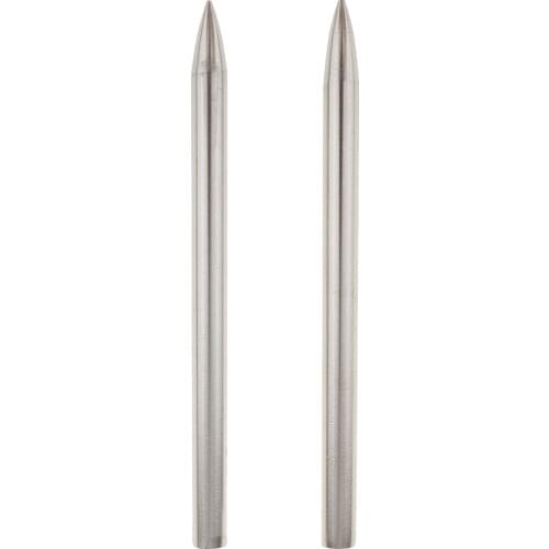 4 Pieces Paracord Needle Lacing Stitching Needle for Bracelet Making Crafts Silver