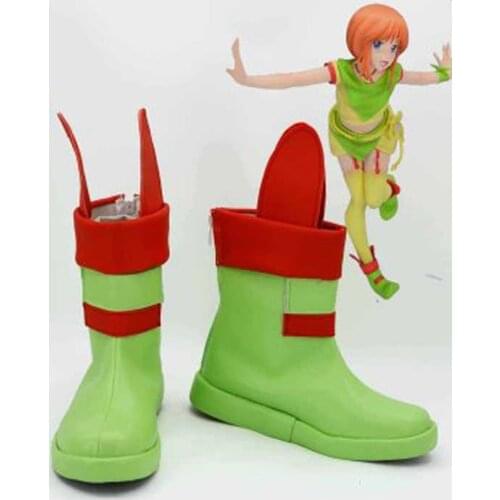 MOBILE SUIT GUNDAM ZZ Elpeo Ple Cosplay Boots Shoes Anime Party Cosplay Boots for Adult Women Shoes