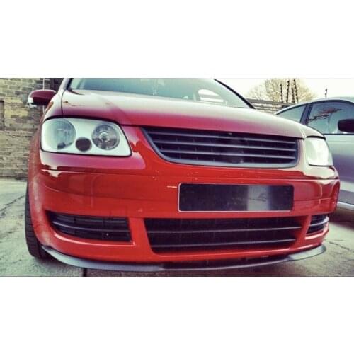 OEM front bumper insert cupra R front spoiler lip Euro spoiler lip universal compatible with body kit for Volkswagen Touran