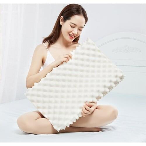 SB Natural Latex Pillow Massage Pillows for Sleeping Orthopedic Pillow Home cervical rehabilitation Traction Neck Memory Pillow