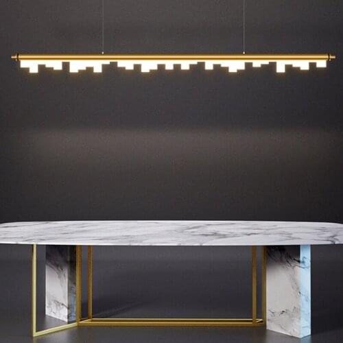 Black/Gold Indoor Pendant Lamps Simple Style European Home Furniture Decoration For Kitchen Dining Table Bedroom Living Room