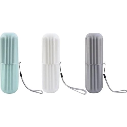 Portable Toothbrush Holder Plastic Travel Toothbrush Case for business Trips Hotel Camping School Daily Use Ju25 21 Dropshipping