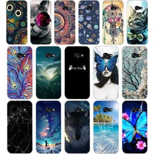 Q For Samsung A5 2017 Case Soft Silicone Phone Case for Samsung Galaxy A5 2017 SM-A520F Cover Fundas for Samsung Galaxy A5 2017
