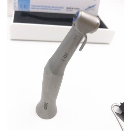 Dental 20:1 SMAX SG20 Low Speed Contra Angle Push Button Chuck Handpiece For Implant Motor Push Type Teeth Whitening Handpiece