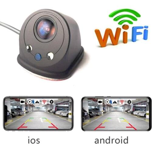 Smart WIFI Car Rear View Camera Reversing Camera Dash Cam HD Night Vision Vehicle Camera PZ436-R