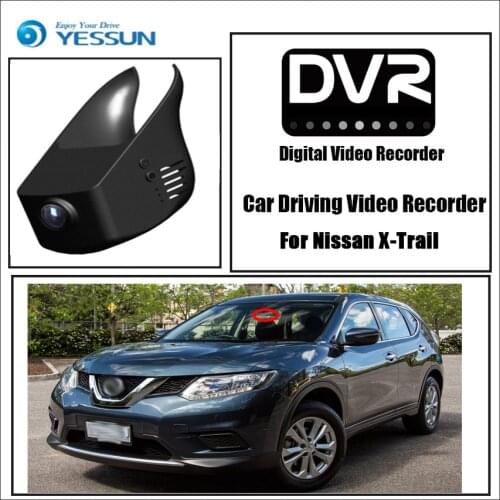 YESSUN for Nissan X-Trail Car Driving Video Recorder DVR Mini Control APP Wifi Camera Registrator Dash Cam Original Style