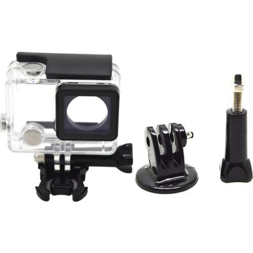 For Gopro Waterproof Housing Case for Gopro Hero 4 Hero3+Hero 3 Underwater Protective Box for Go Pro Accessories