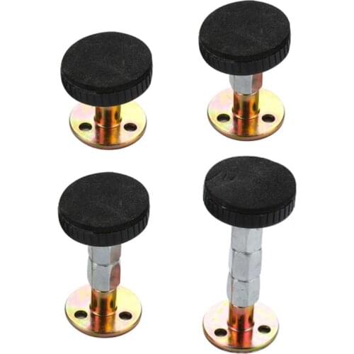 2Pcs Bed Stabilizer Furniture Fixed Bracket Adjustable Wall Stabilizer Self-adhesive Door Stopper Anti-shake Hardware