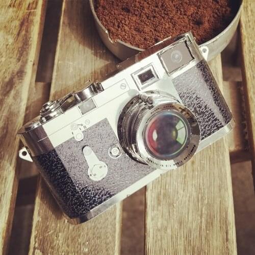 3D Metal Puzzle Colorful Camera Puzzle DIY Laser Cut Assemble Jigsaw Toys Desktop decoration GIFT For Children